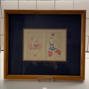 B.Morrison Ballerina Pig Dancing Bear #185/200